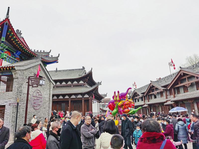 这个春节,上元观古镇有点牛